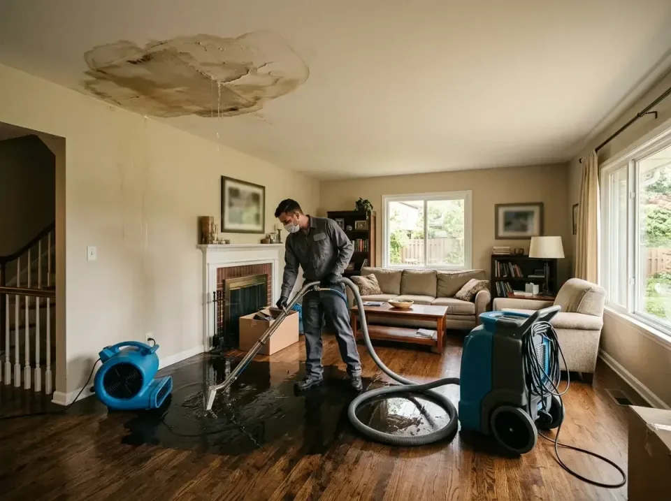 attic-pipe-burst-ceiling-drip-008 — frequently asked questions, Water Damage Restoration & Carpet Care in Sagamore, MA
